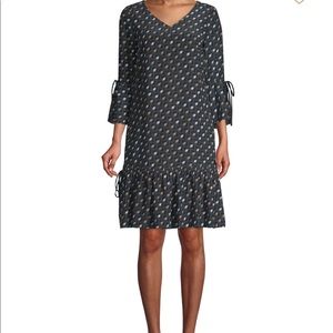Lafayette 148 NY Anagrace Silk Print Dress NWT